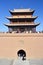 View of the Jiayuguan Fort, China