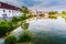 View of Jindrichuv Hradec Castle-Czech Republic