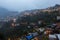 View of Jiufen town on hillside