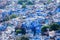 View of Jodhpur, the Blue City, from Mehrangarh Fort, Rajasthan, India