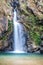 View of Jokkradin Waterfall at Thong Pha Phum National Park, Kanchanaburi, Thailand