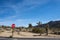 View of Joshua Tree National Park. The park is an American national park in southeastern California