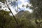 A view of a Juaica`s Hill knowed in spanish as `PeÃ±a de la Juaica` at Tenjo town in Colombia