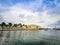 View of the Julio Cesar Turbay Ayala Cartagena de Indias Convention Center and the neighborhood, Cartagena Colombia