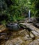 A view of Kaiate Falls in waitao in the western bay of plenty on the north island of new zealand