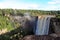 A view of the Kaieteur falls, Guyana. The waterfall is one of the most beautiful and majestic waterfalls in the world,