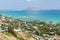 View of Kailua from the Lanikai Pillboxes Trail