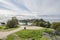 View of The Kaivopuisto park and Harakka island on the background, Helsinki, Finland