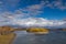 View of the Kamchatka River, Kamchatka Peninsula, Russia.