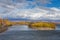 View of the Kamchatka River, Kamchatka Peninsula, Russia.