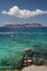 View of Kastellorizo from Kas in Turkey