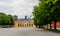 View of Kastels church at Kastellet fortress area in Copenhagen. Denmark