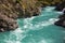 view of Kawarau Gorge near Queenstown New Zealand