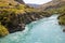 view of Kawarau Gorge near Queenstown New Zealand