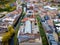 View of Kelham island museum in Sheffield,  industry and steelmaking history museum with interactive galleries and on-site