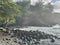 View from Keokea Beach Park at Kapaau on the Big Island in Hawaii