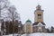 View of the Kerimaki Church, the biggest wooden church, Kerimaki, Finland.