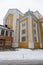 View of the Kerimaki Church, the biggest wooden church, Kerimaki, Finland.