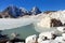 View from Khumbu Glacier Nepal Himalayas mountains