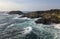 The view from Kiama Blow Hole Point in New South Wales in Australia