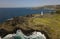 The view from Kiama Blow Hole Point in New South Wales in Australia