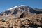 View of Kibo with Uhuru Peak kilimanjaro