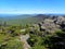 View from Killington Peak toward Pico