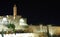 View of the King David s tower in Old Jerusalem city at night