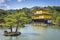 View of Kinkaku-ji (Temple of the Golden Pavilion) in Kyoto, Japan