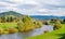 View of Kinzig river in the Black Forest