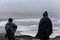 View on Kirkjufjara beach, Iceland