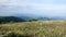 View from Klak hill in Lucanska Mala Fatra mountains in Slovakia