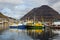 View of the Klaksvik on Bordoy island. Faroe Island