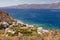 View of Klima fishing village, Milos island, Cyclades, Greece.