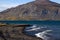 View of Kluane Lake shoreline