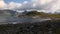 View from Knuten peak on Segla mountain,