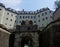 View on Koenigstein fortress with beautiful gate