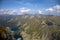 View from Koprovsky peak in High Tatras National park, Slovakia