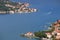 View of Kotor bay Montenegro summer