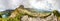 View from Krab in Tatra Mountains, Poland, Europe. 360 degree Panorama