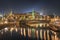 View of the Kremlin, Moskva River and The Great Stone Bridge