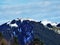 View of the Kronberg Mountain from Schwagalp pass