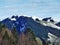 View of the Kronberg Mountain from Schwagalp pass