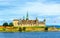 View of Kronborg Castle from Oresund strait - Denmark