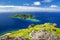 View of Kuata Island from Vatuvula Volcano on Wayaseva Island, Yasawas, Fiji