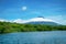 View from the Kuril lake to the Ilyinsky volcano
