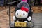 The view of Kuro-tamago Hello Kitty monument, also named hard-boiled black egg.