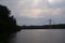 View of Kwanza River bridge from river viewpoint