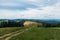 View from Kykula hill above Skalite village on slovakian - polish borders