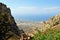 View Kyrenia from St Hilarion